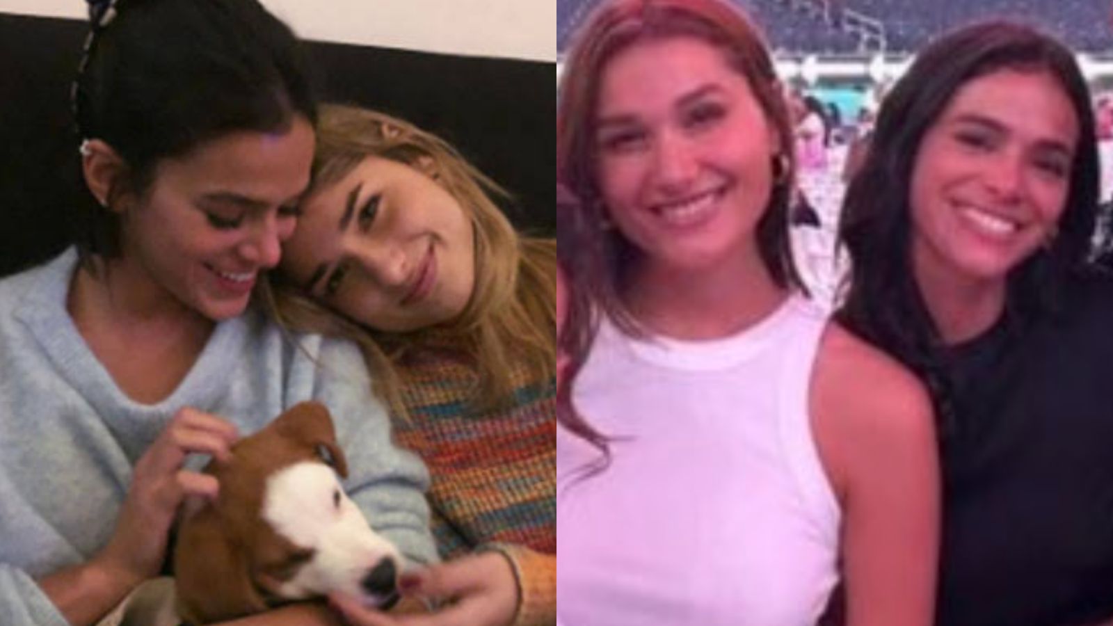 Bruna Marquezine e Sasha são tietadas no show da Taylor Swift em Los Angeles