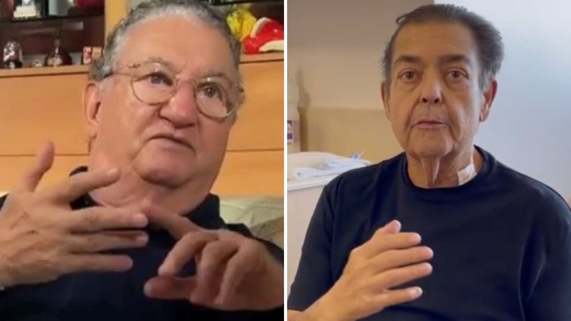 Caçulinha desabafa ao ver Faustão com saúde debilitada: “É um enigma”