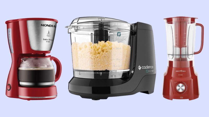 Cafeteira, forno elétrico e mais: 8 eletroportáteis de cozinha para garantir na Amazon