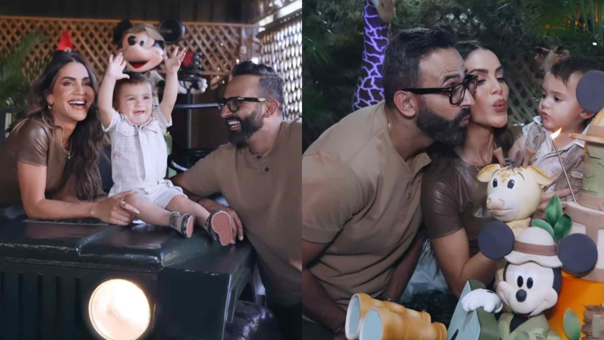 No Brasil, Camila Coelho comemora aniversário do filho com festão