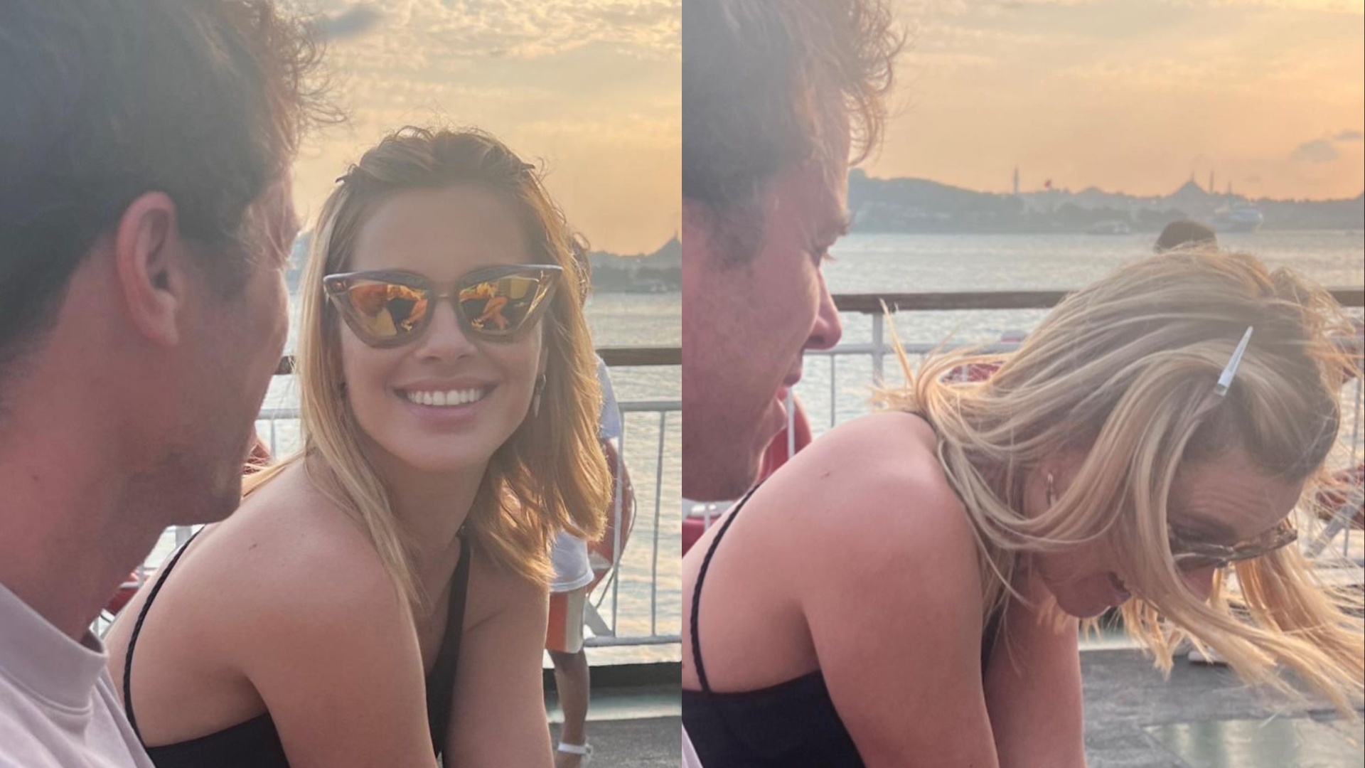 Carolina Dieckmann se declara durante férias com o marido: ”O amor é um arrebatamento”