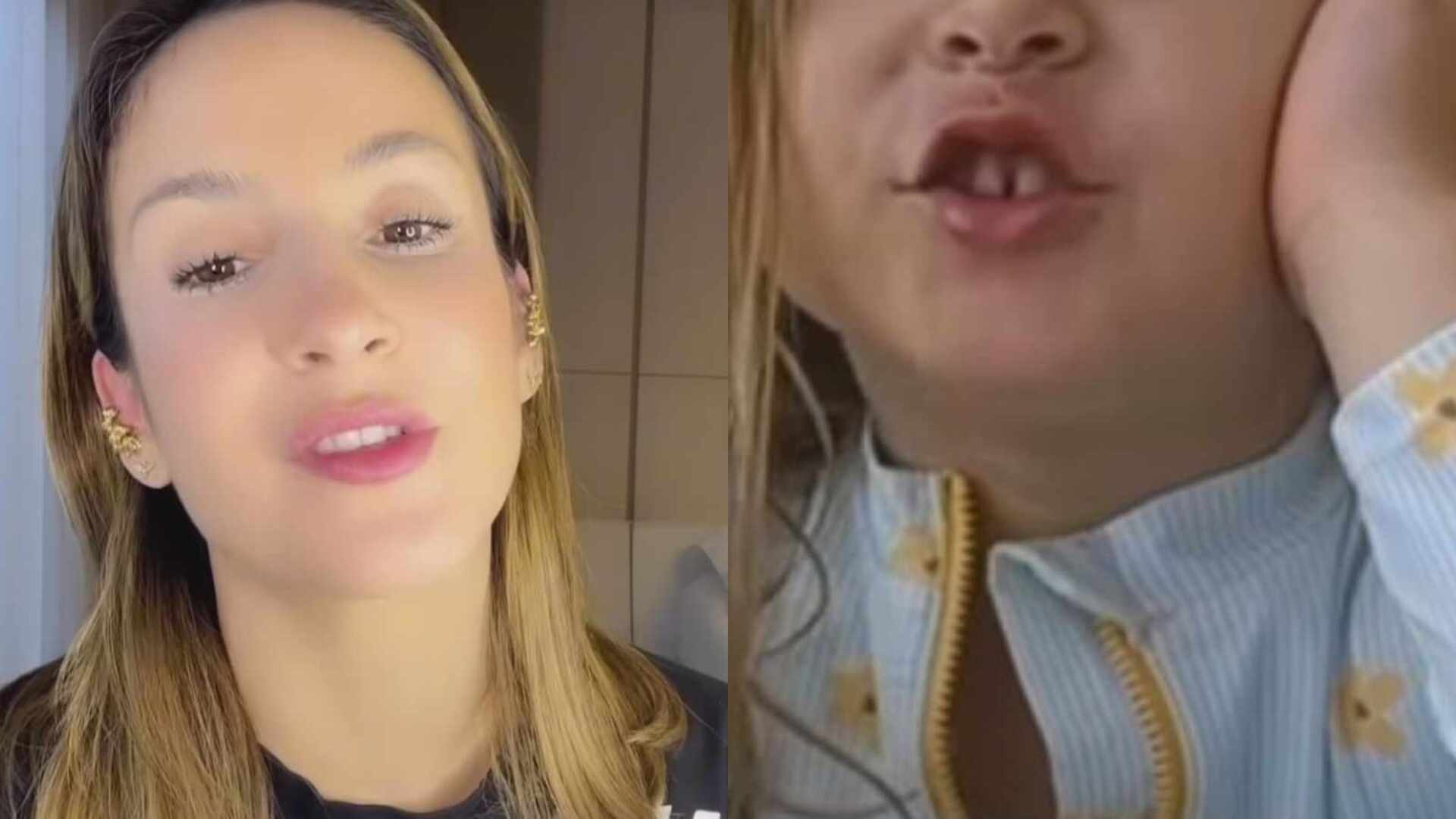 A cara da mãe? Filha de Claudia Leitte dá show de fofura em rara aparição