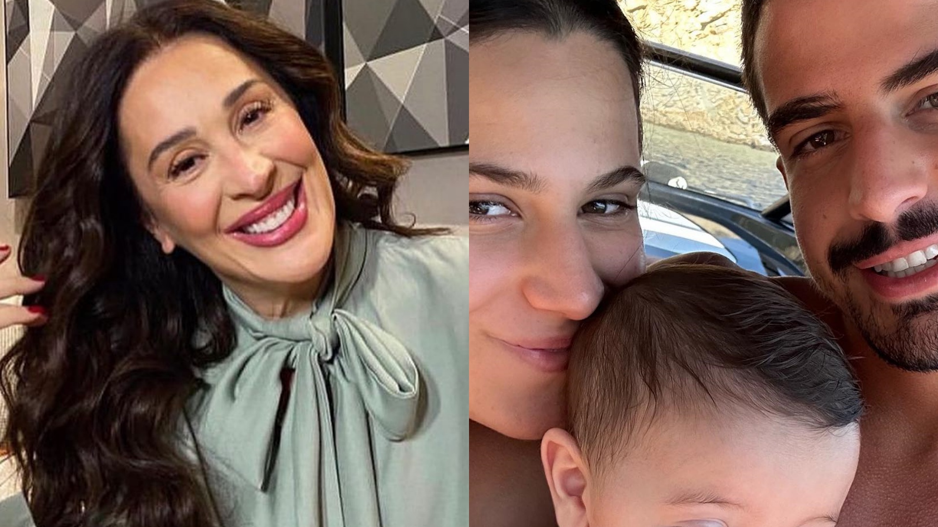 Claudia Raia se derrete ao mostrar os três filhos juntos: “Amor”