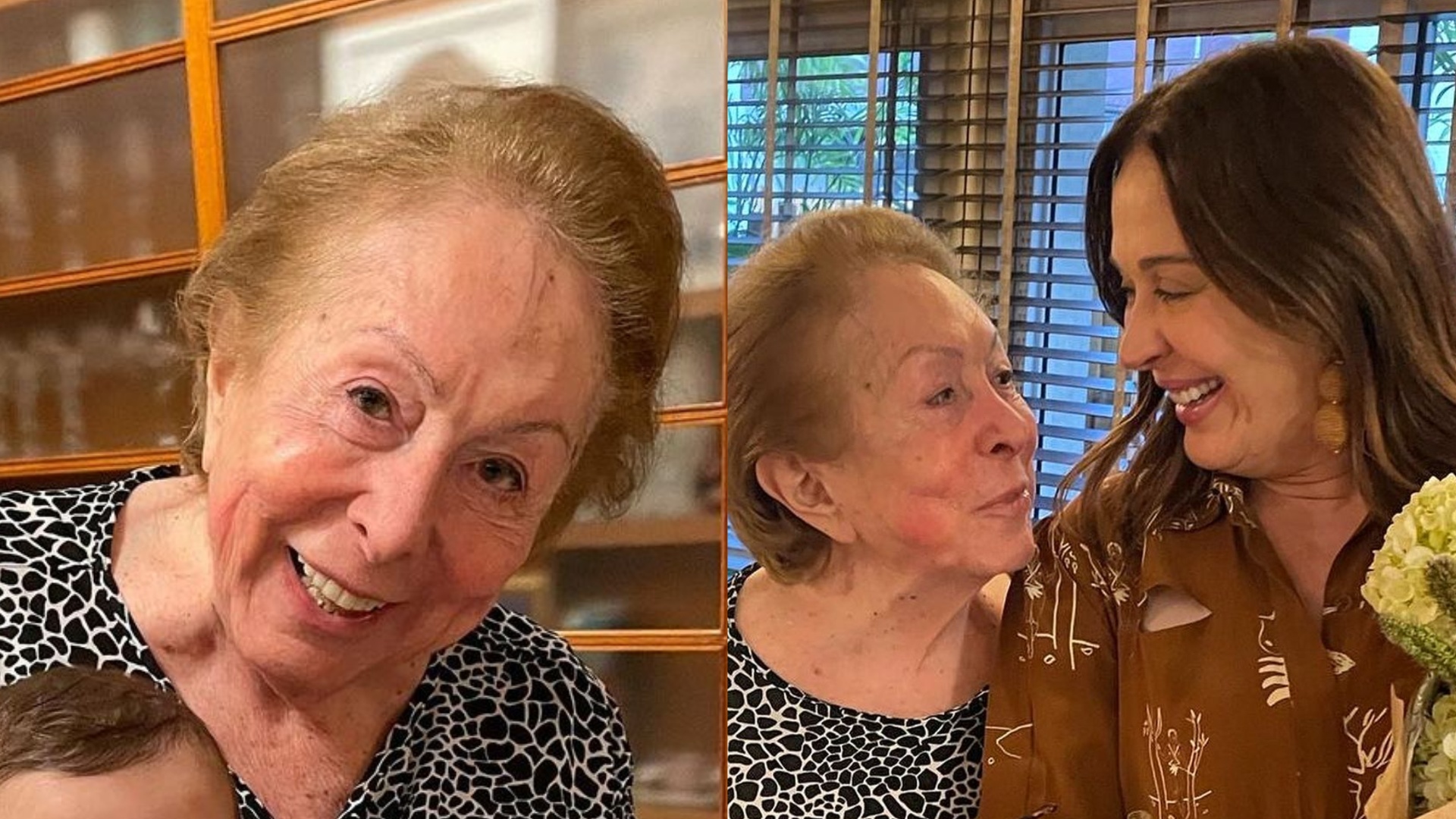 Claudia Raia se declara para a amiga Aracy Balabanian: ”Te reencontro na próxima vida”