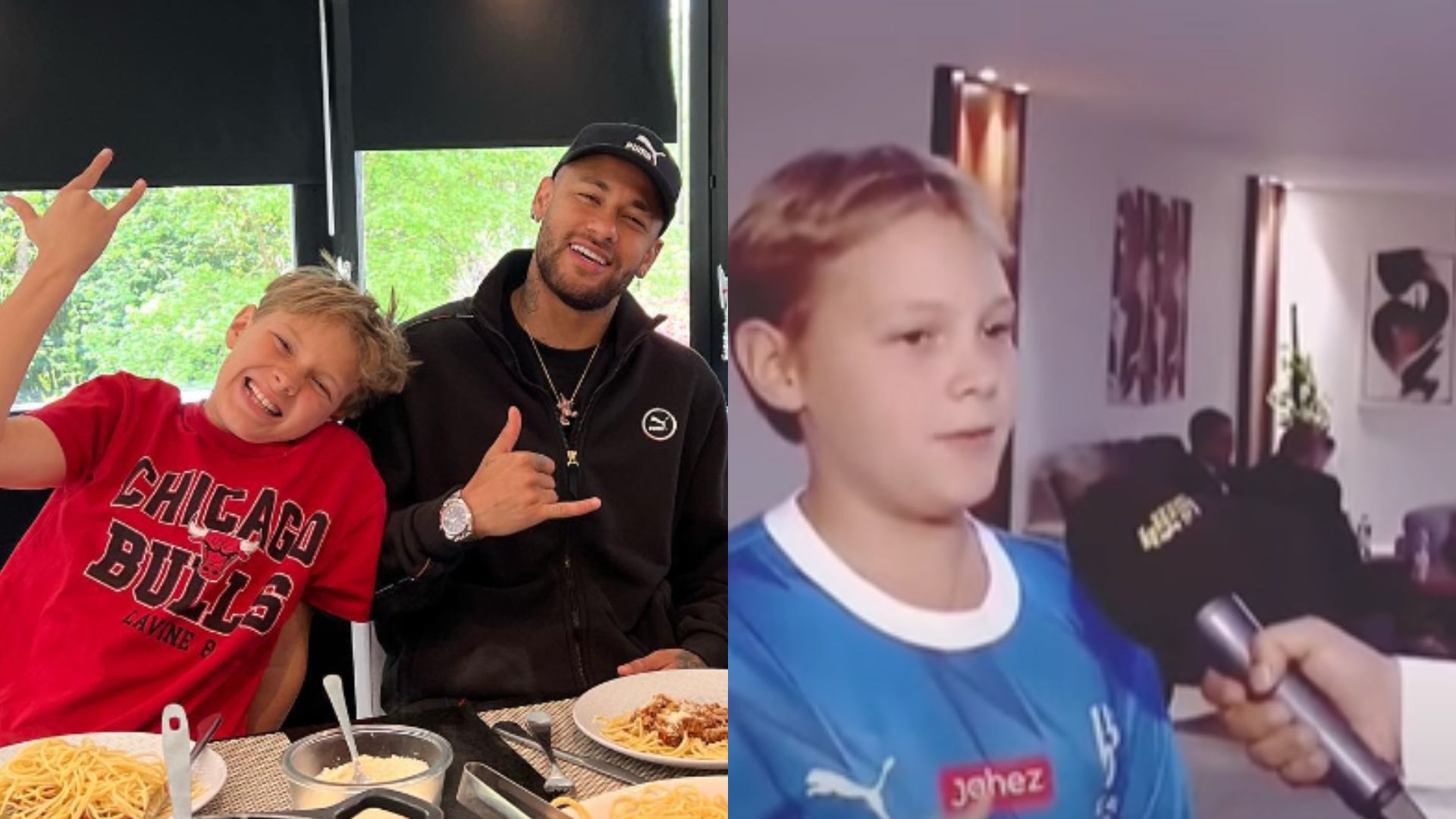 Davi Lucca, filho de Neymar, impressiona com inglês impecável em entrevista