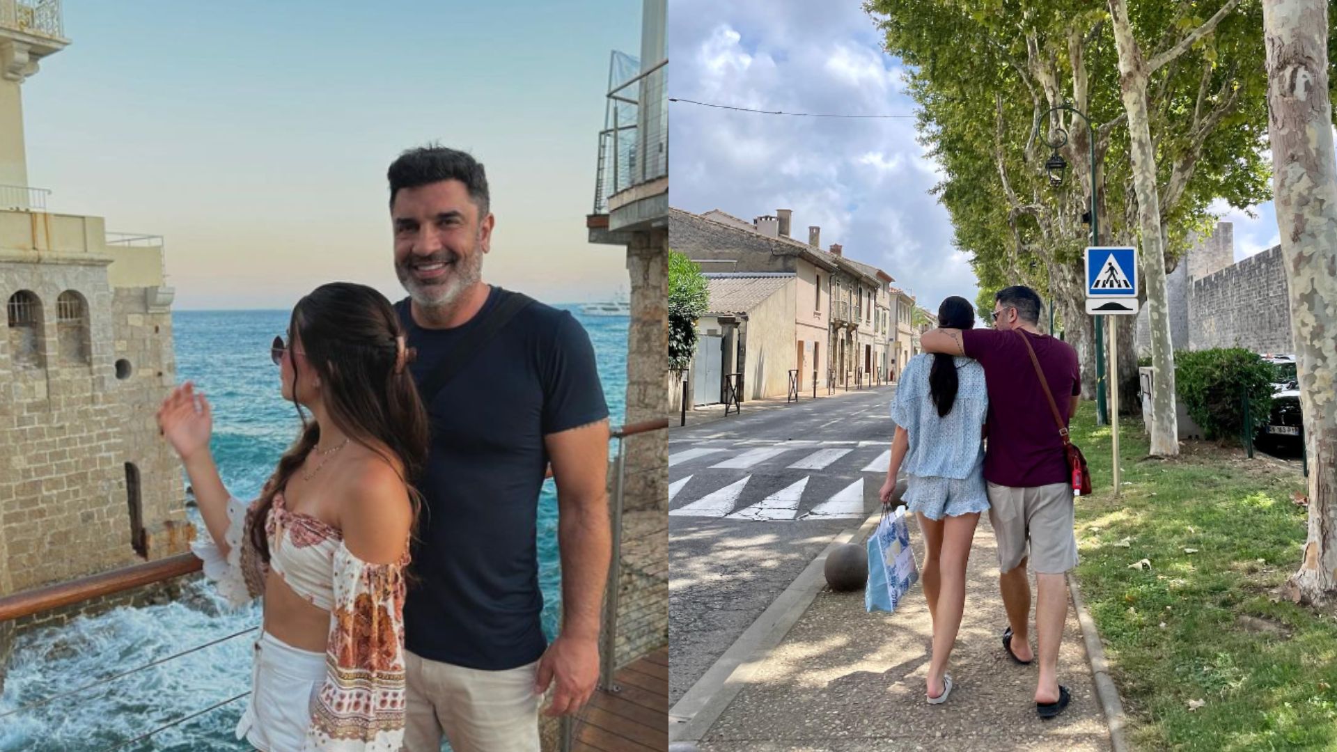 Edu Guedes aproveita paisagem na França com a família: “Lugar maravilhoso”