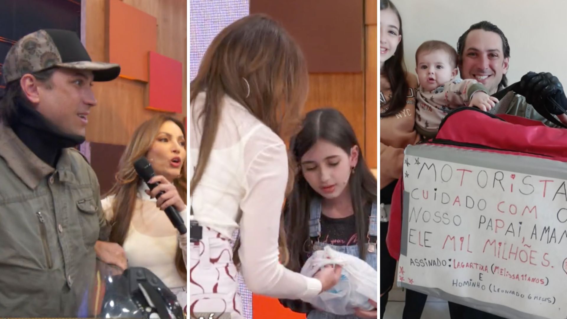Muquirana? Encontro é criticado ao presentear entregador que viralizou: “Mico”
