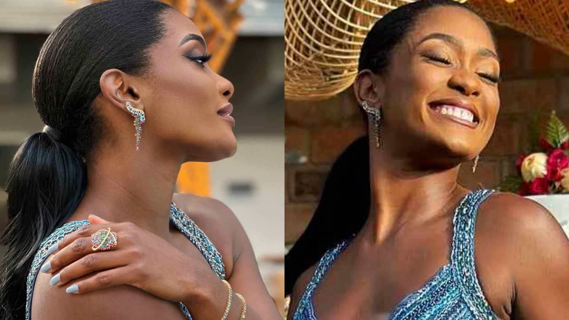 Erika Januza chama atenção ao usar vestido fendado: “Deslumbrante”