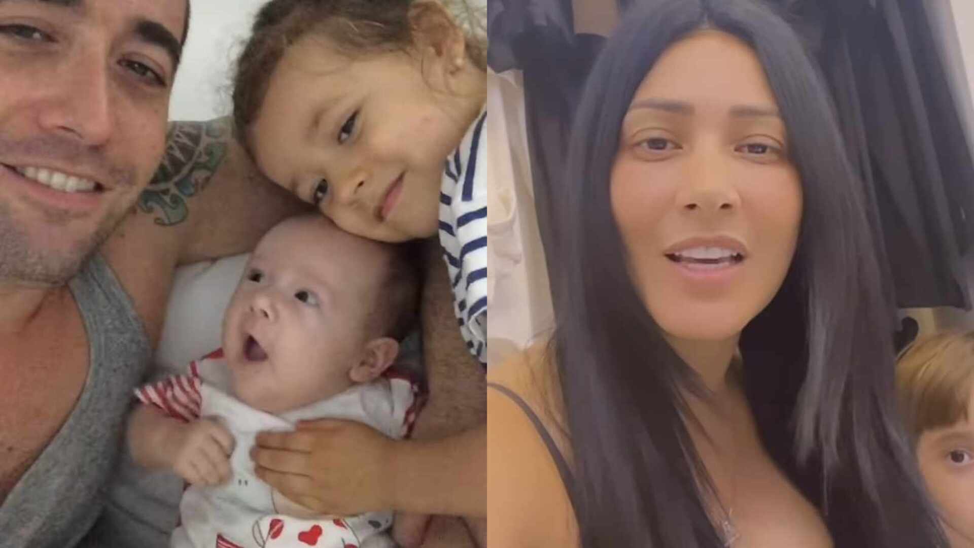Ex-marido de Simaria comove ao relembrar vídeo com os filhos: ”Lindo de ver”
