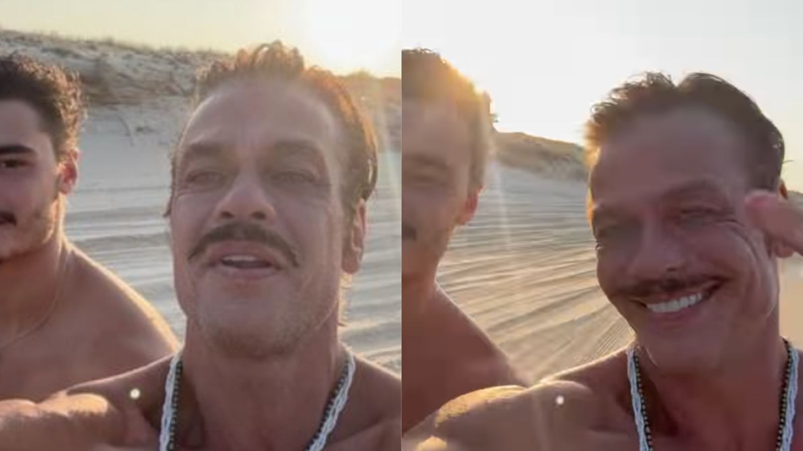 Filho de Fábio Assunção exibe vídeo inédito com o pai e semelhança rouba a cena