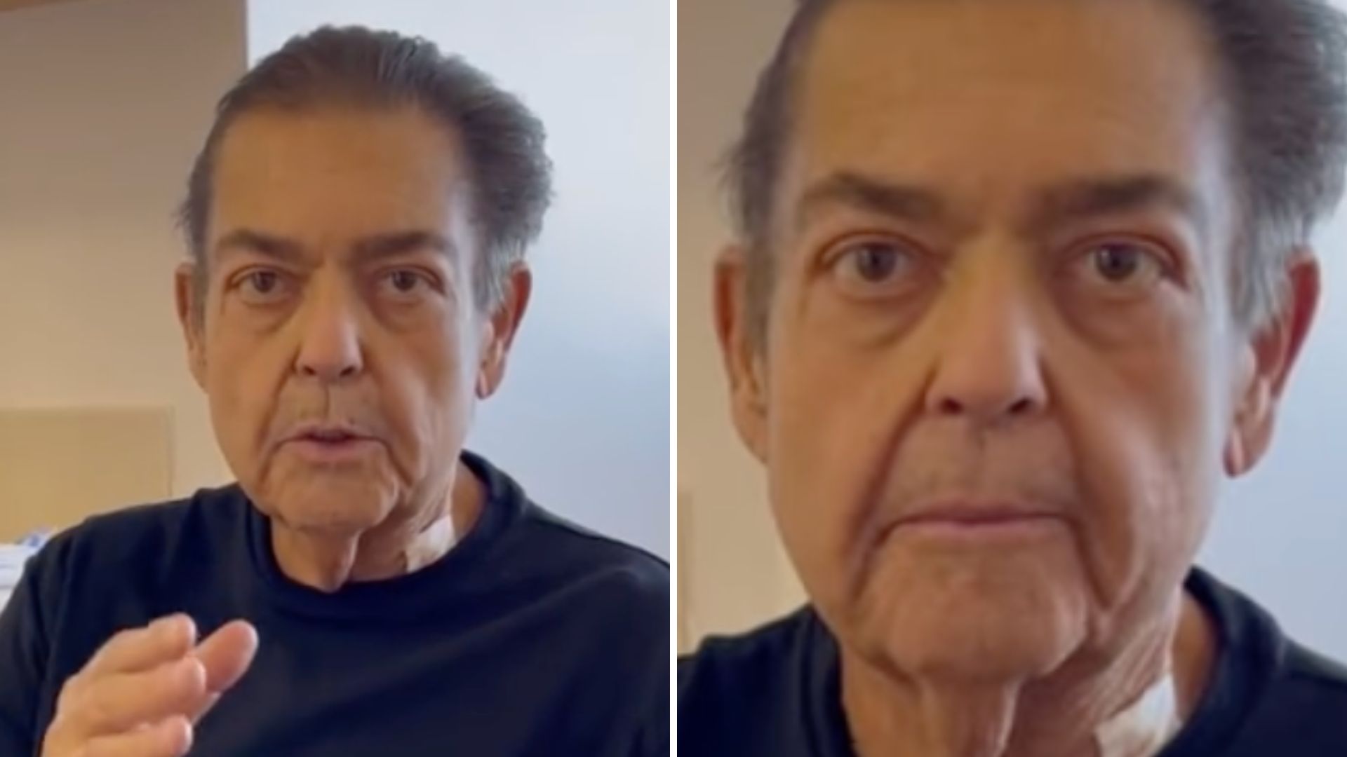 Faustão descobre boatos e rebate críticas ao seu transplante: “Emocionado”