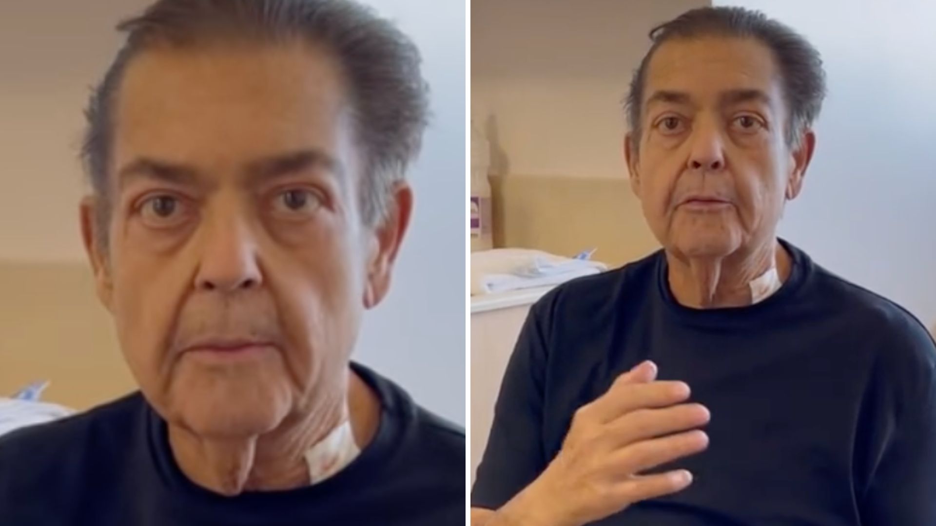 Faustão chora ao revelar quem foi o doador de seu novo coração: “Homem simples”