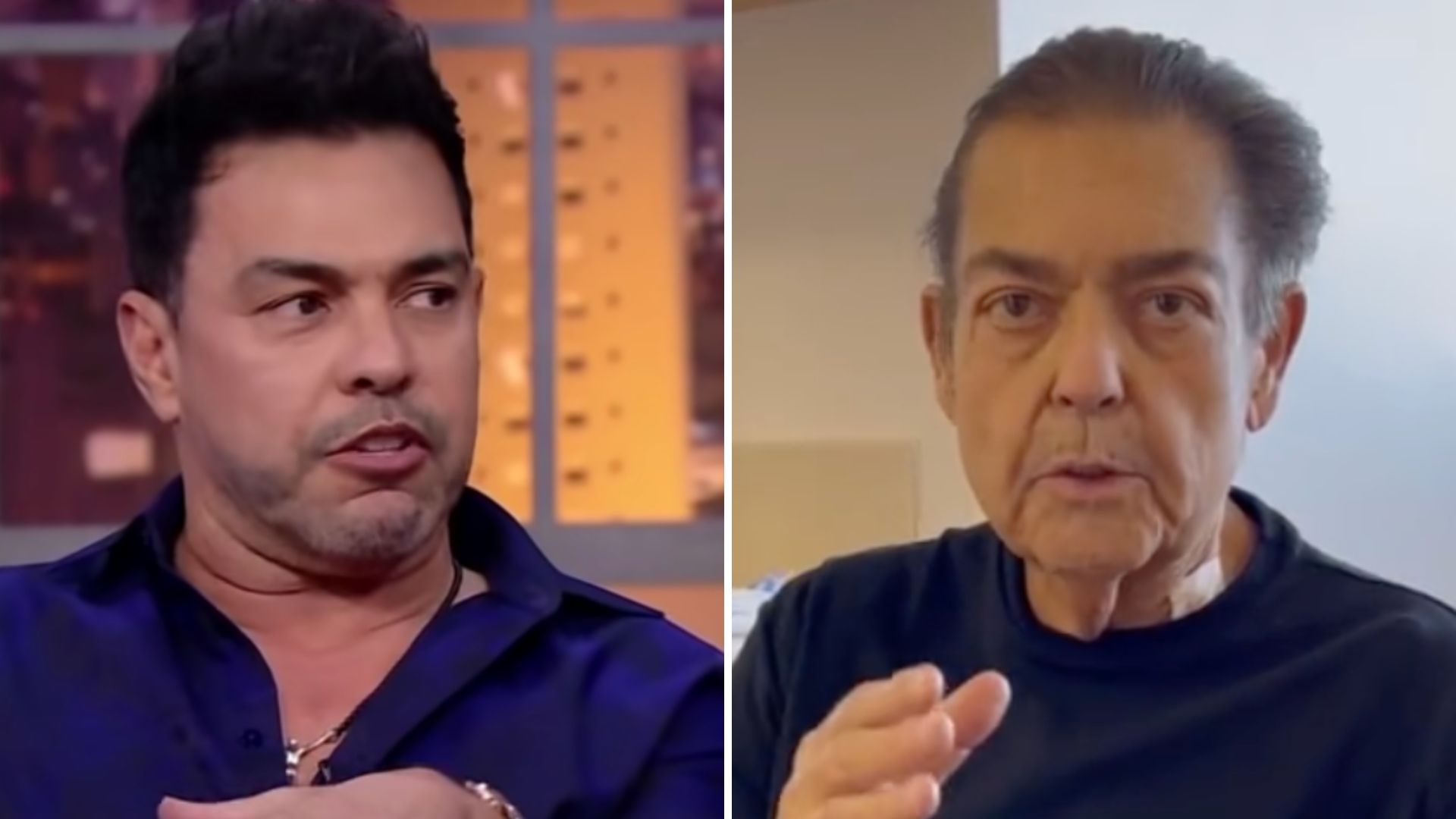 Zezé di Camargo opina sobre críticas ao transplante de Faustão: “Não sou advogado”