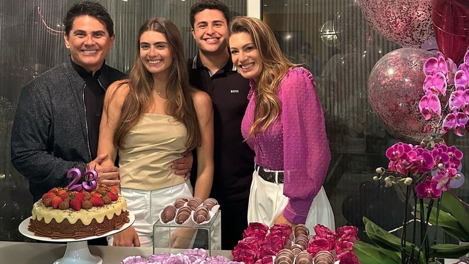 Com festa íntima luxuosa, filha de César Filho comemora 23 anos