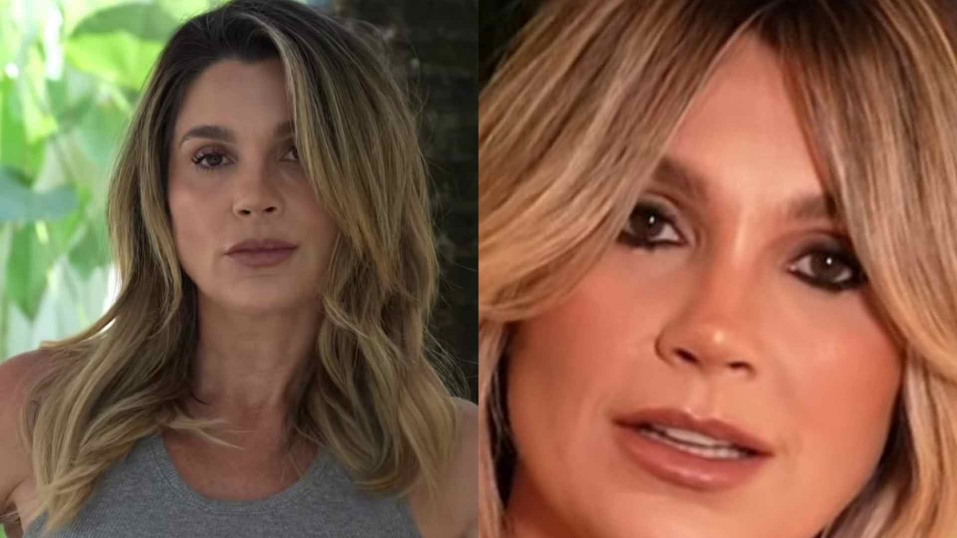 Após férias na Europa, Flávia Alessandra radicaliza e surge com os fios curtos
