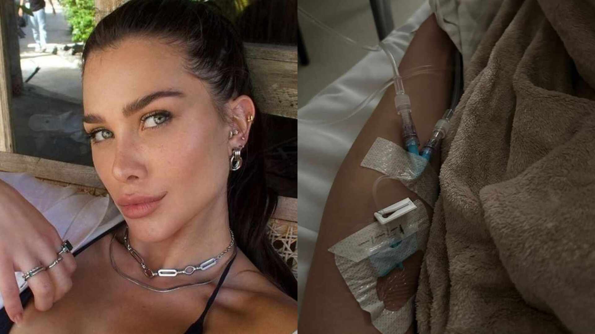 Após surgir com medicamento na veia, Flavia Pavanelli revela: ”Crises”