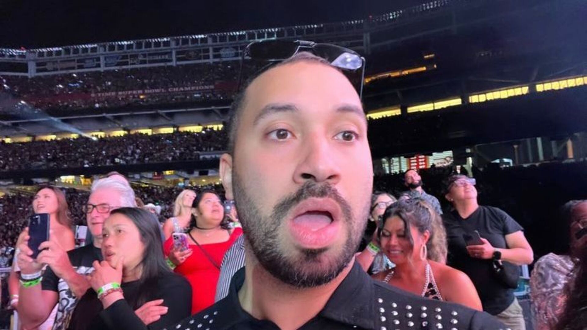 Gil Do Vigor encanta fãs ao curtir show de Beyoncé: “Pertinho”