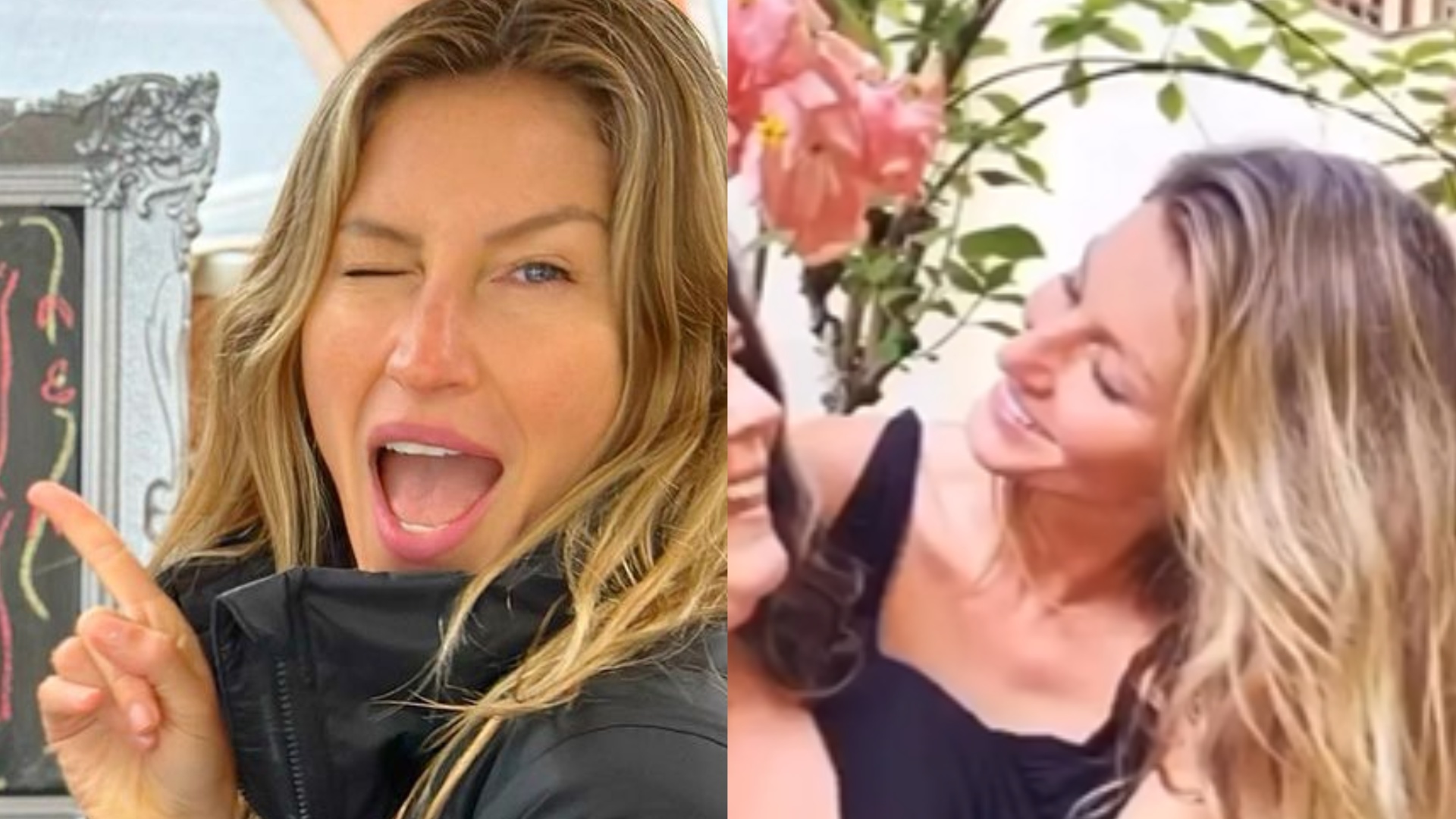 Gisele Bündchen surge com uma das 5 irmãs em foto rara; confira