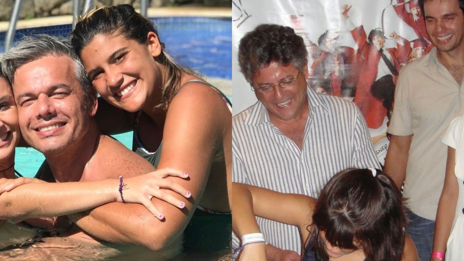 Giulia Costa publica clique raro para homenagear Marcos Paulo e Otaviano Costa