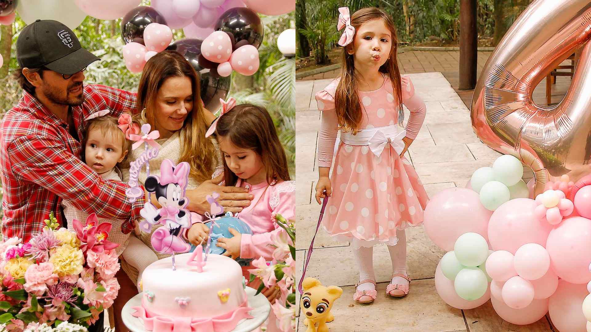 Graziella Schmitt comemora aniversário da filha mais velha com festa luxuosa