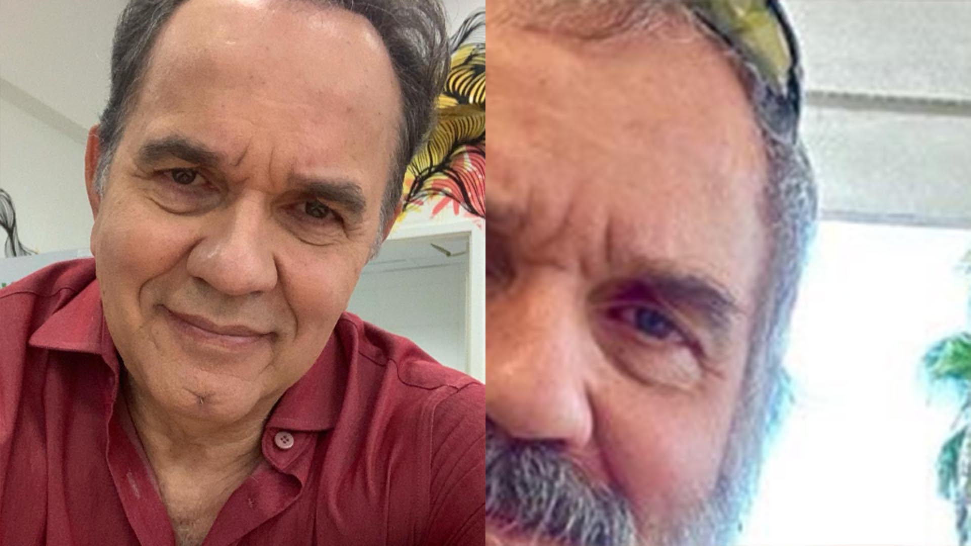 Humberto Martins surge quase irreconhecível ao aparecer barbudo