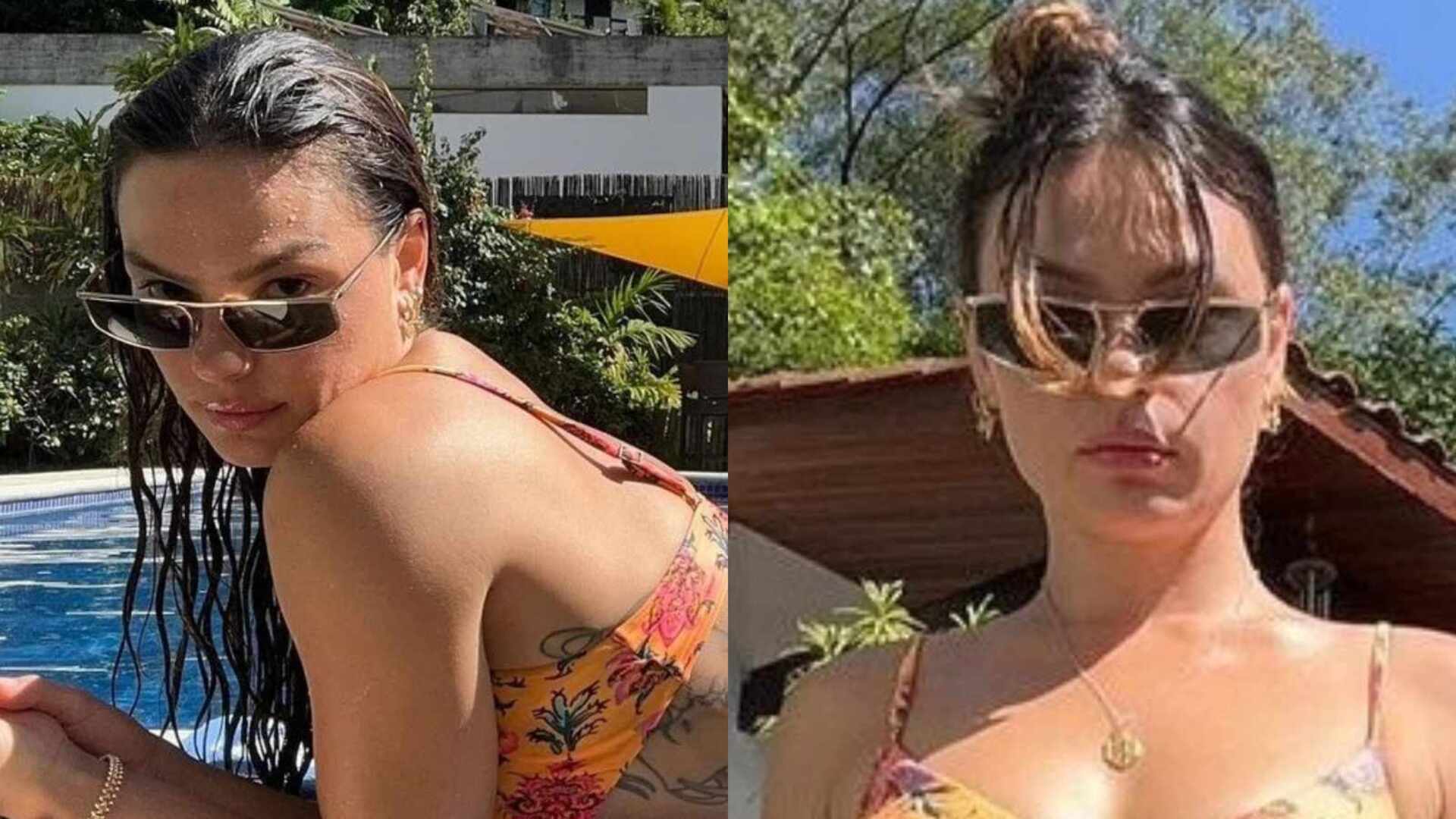Isis Valverde renova o bronzeado em sua mansão no Brasil: ”Maravilhosa”