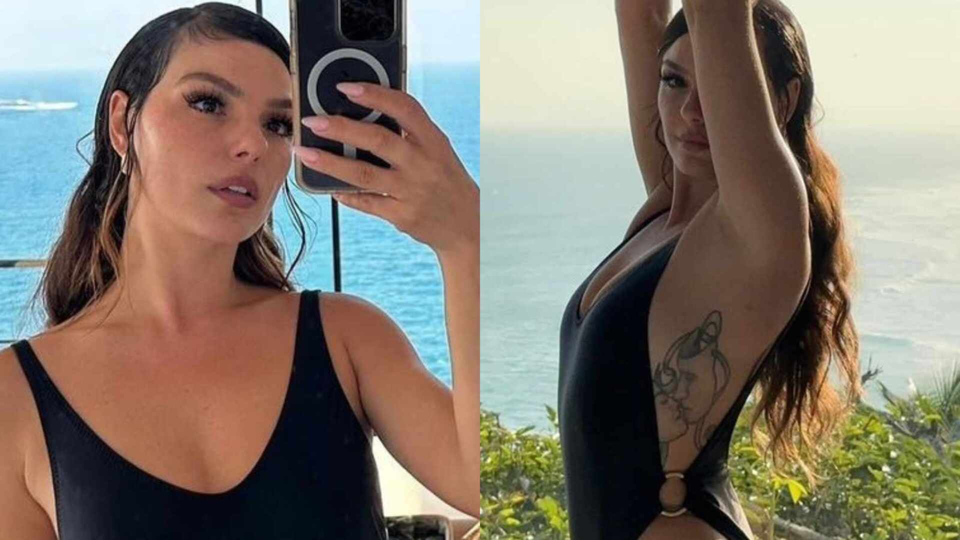 Isis Valverde revela curvas tatuadas e dá show de beleza: ”Verdadeira obra de arte”