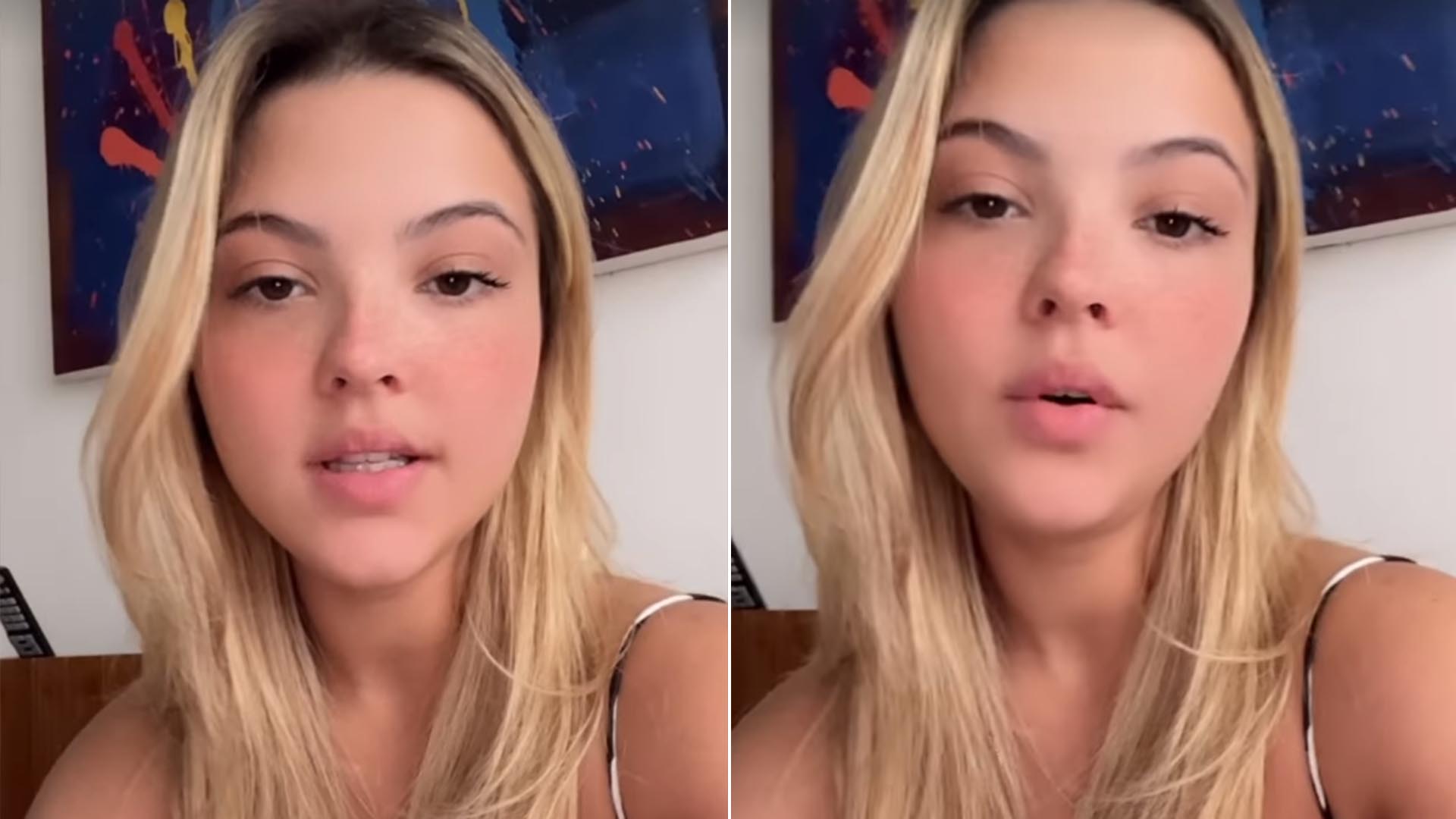 Júlia Gomes relata momento de tensão em carro de aplicativo: ‘Cheiro muito forte’