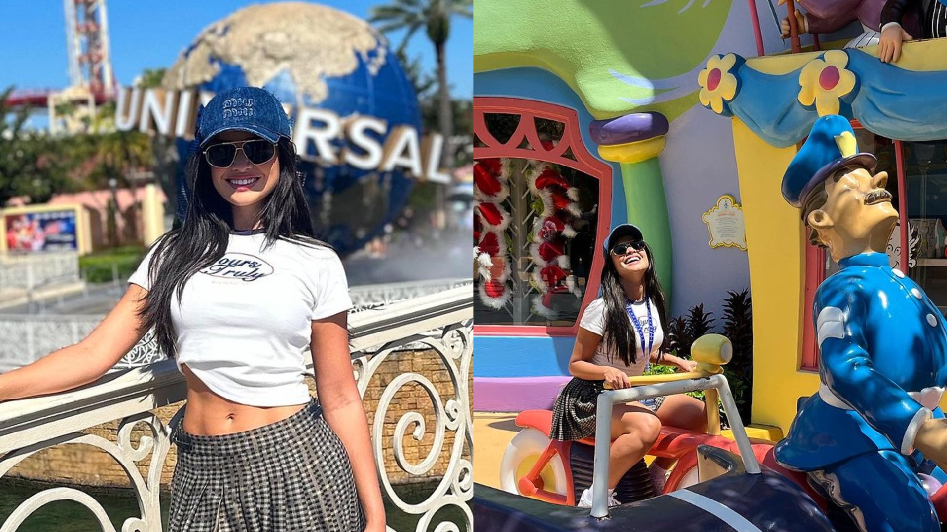 De férias, Juliette posta fotos de viagem com o affair: ”Leve e feliz”