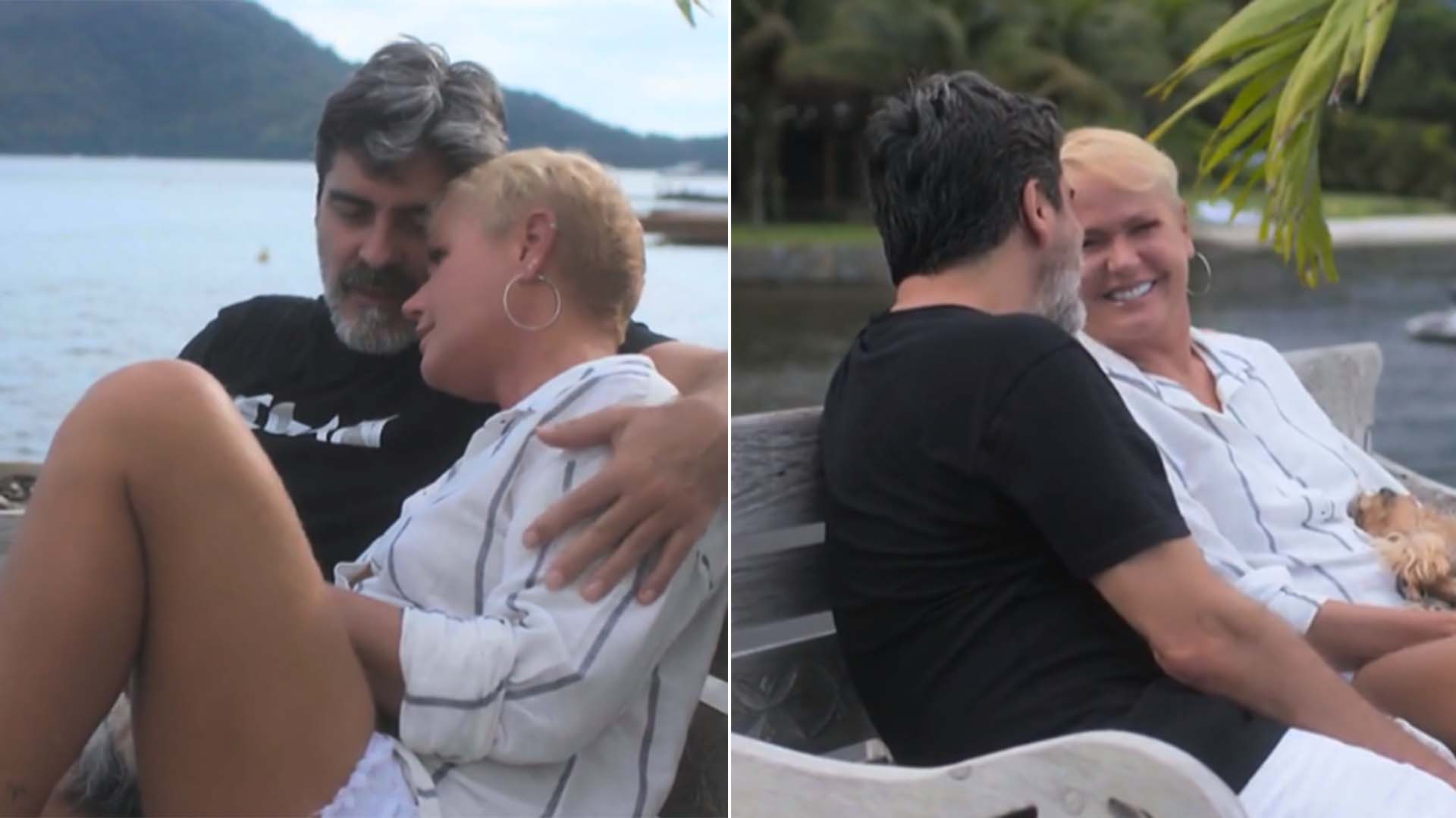 Xuxa se derrete ao falar de Junno Andrade: ‘Eu estou casada!’