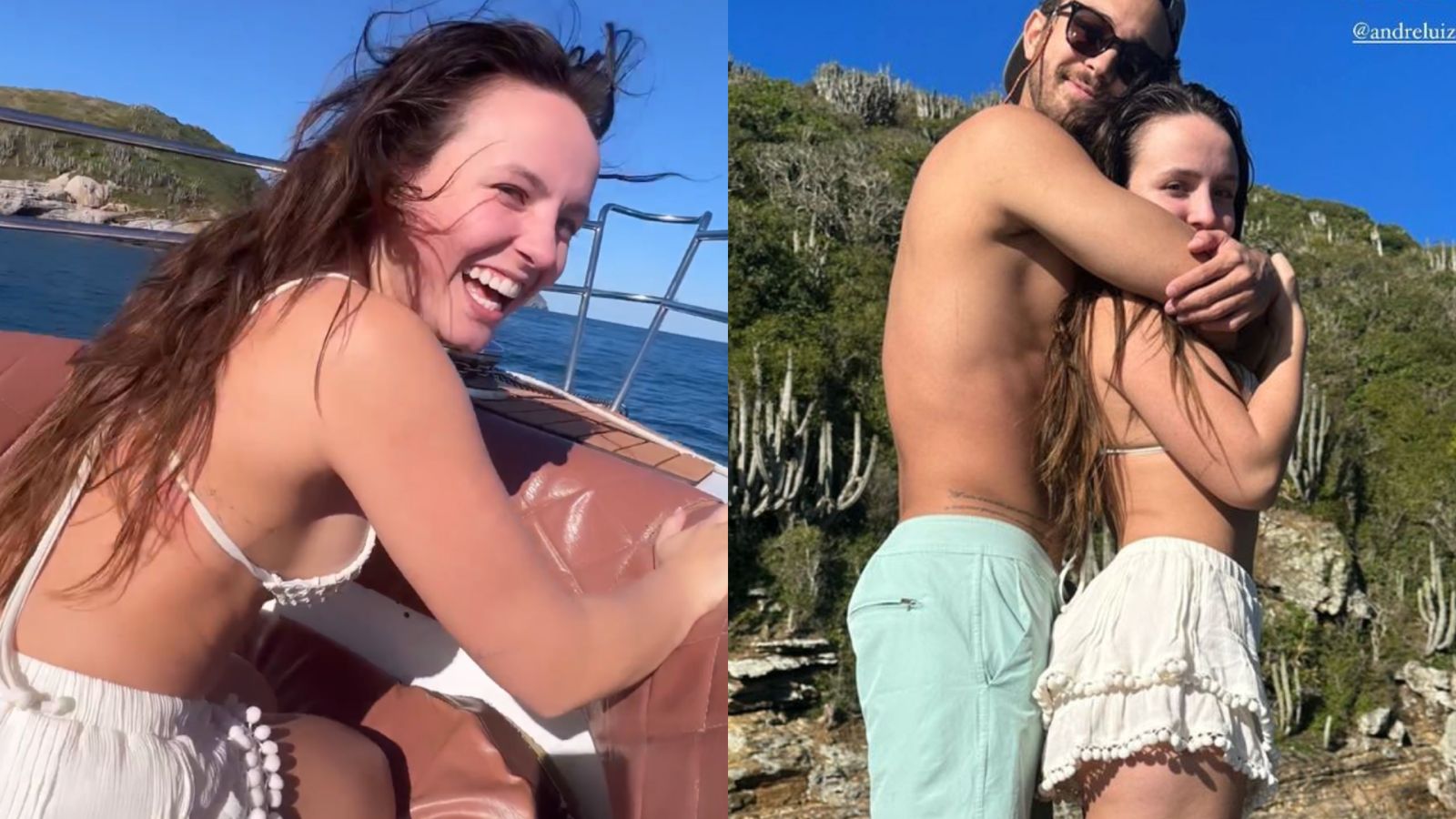 Larissa Manoela ignora crise familiar e se declara ao noivo: “Melhores momentos”