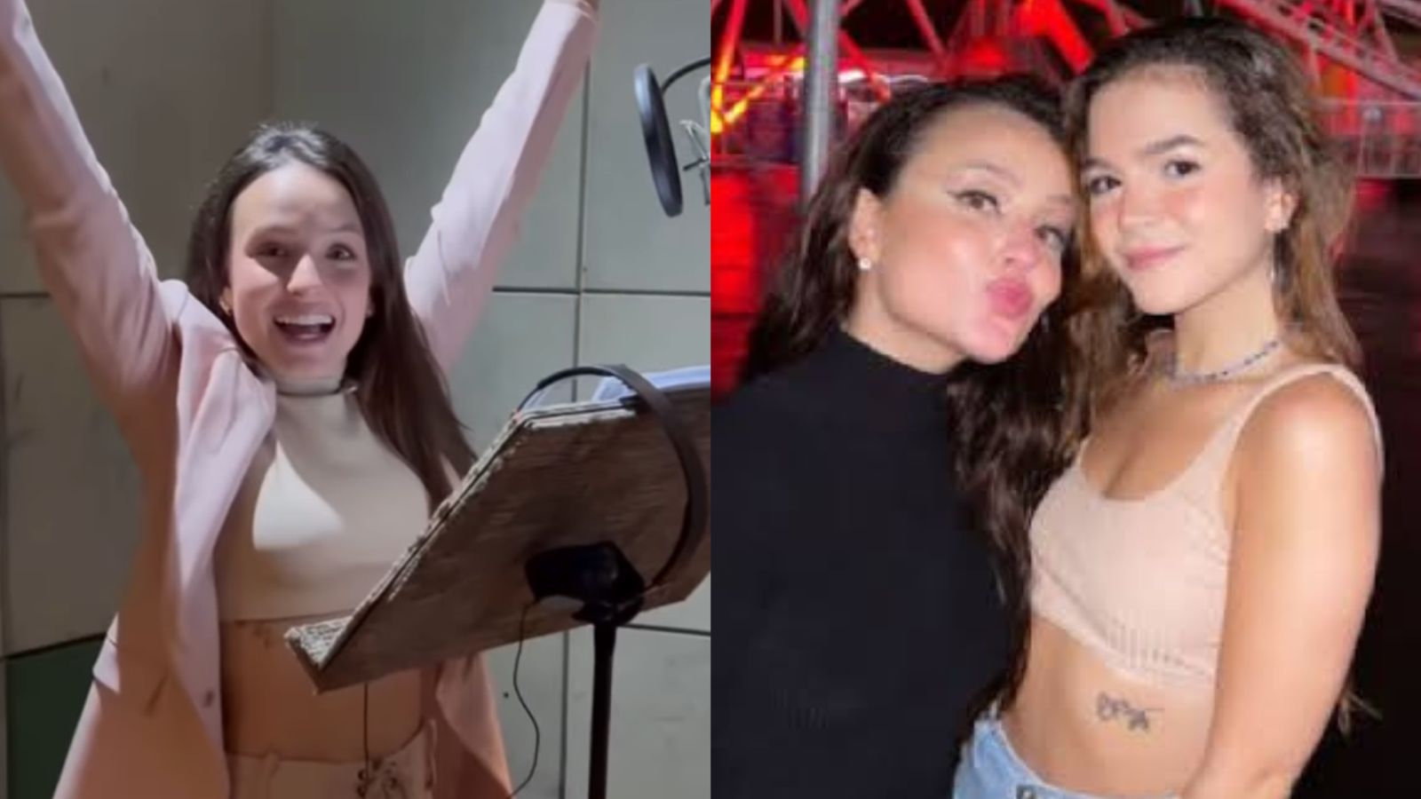 Larissa Manoela ganha apoio de famosos ao mostrar bastidores de novo trabalho
