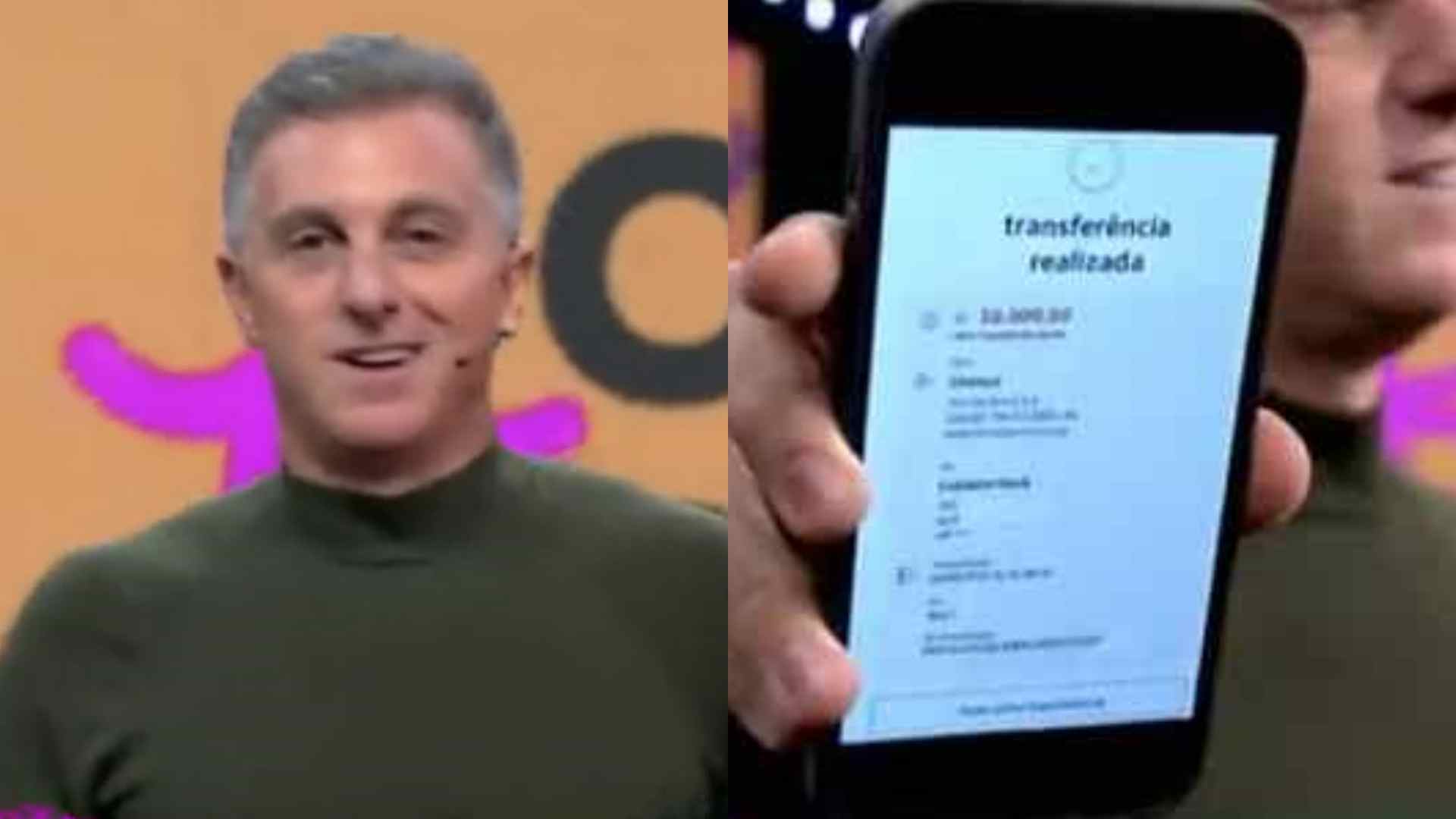 Ao vivo, Luciano Huck faz doação para o ‘Criança Esperança’ e valor surpreende