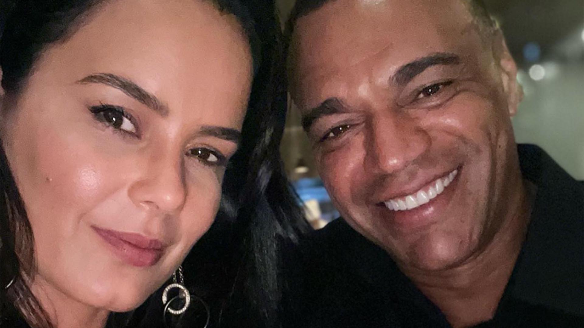 Esposa de Denílson, Luciele Di Camargo brinca após acordo do marido com Belo: ‘Preciso de indicação’
