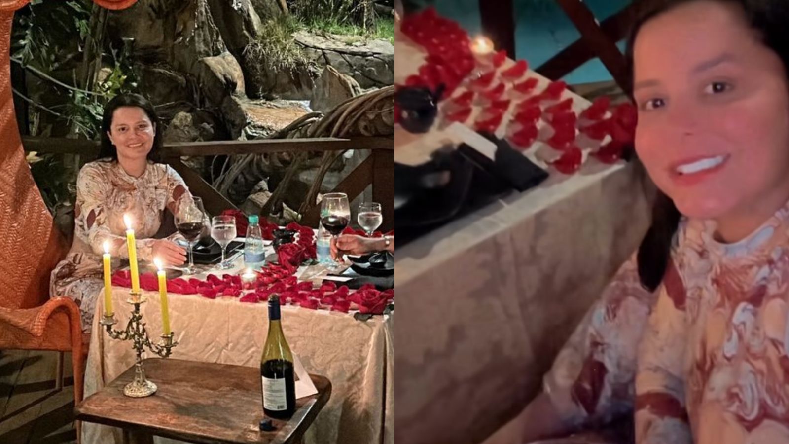 Maraisa esbanja romance durante jantar com o novo namorado: “É hoje”