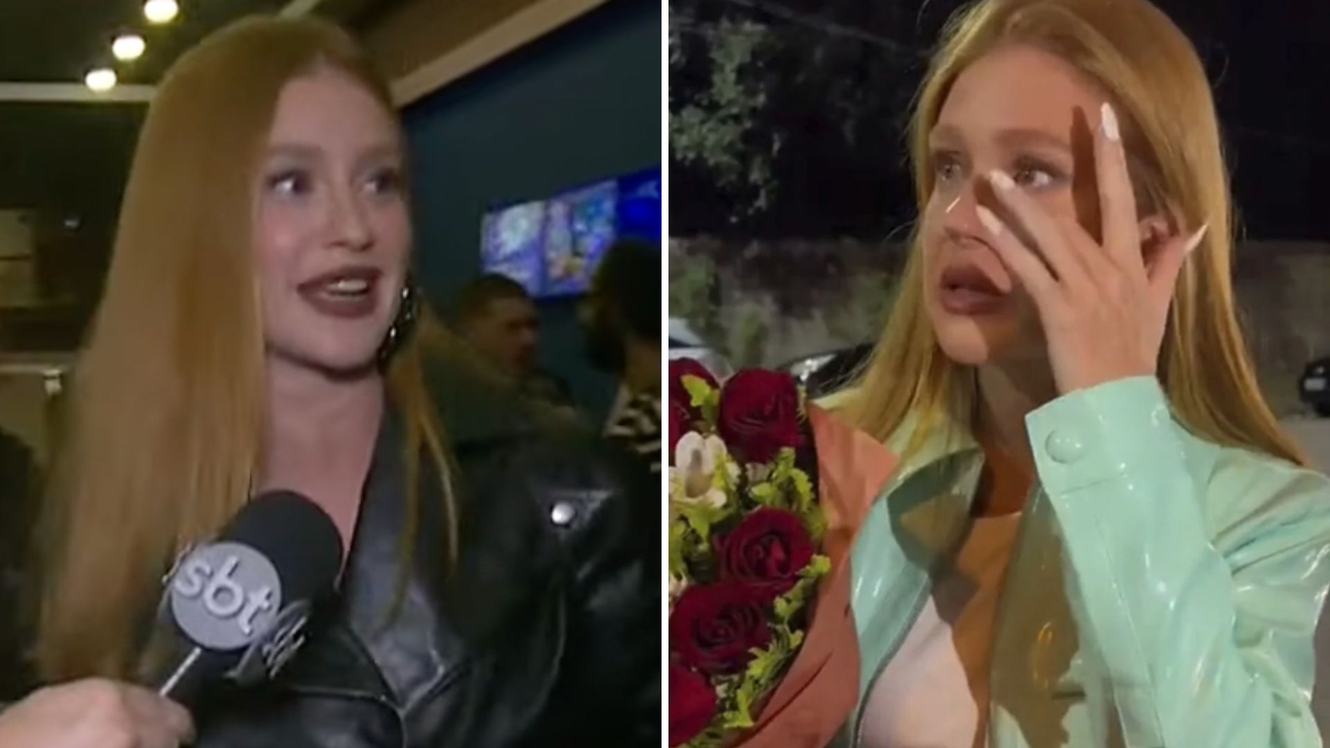 Marina Ruy Barbosa explica porque foi flagrada aos prantos na porta da Globo: “Frágil”