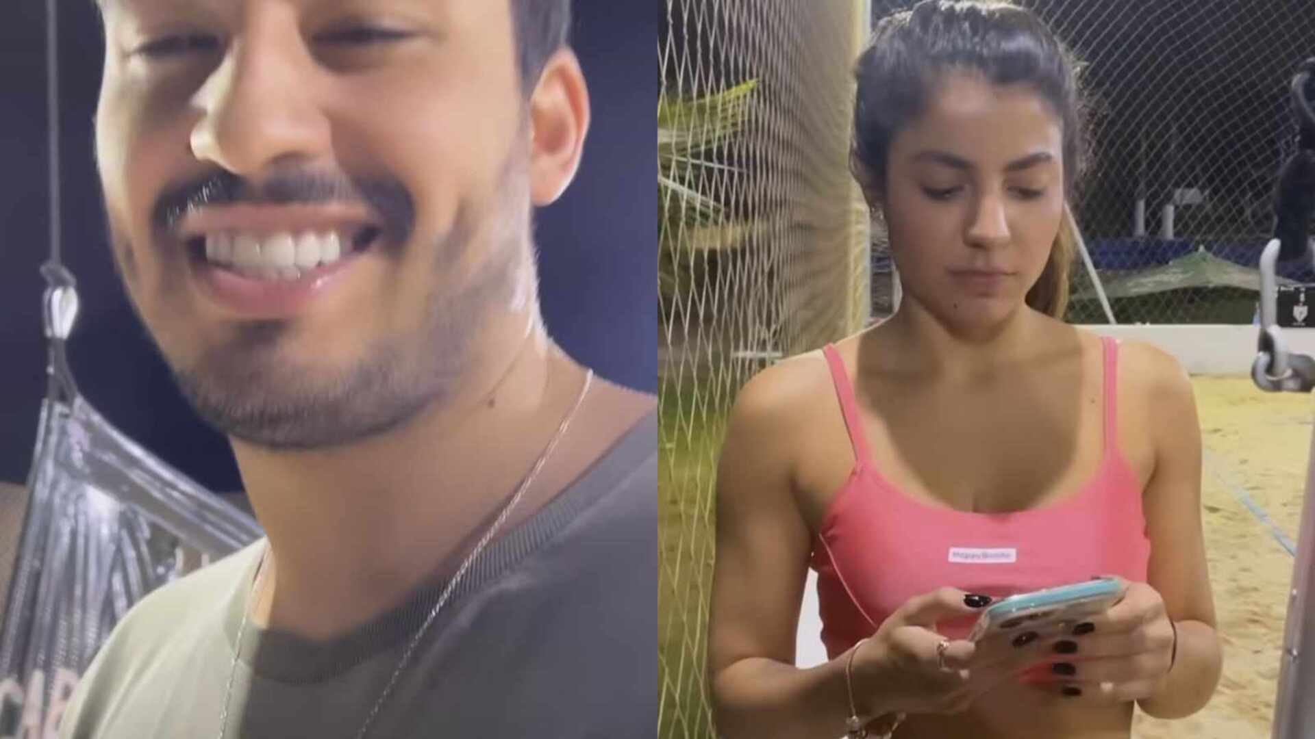 Assumiu? Filho de Leonardo leva Hariany para encontro com Virginia