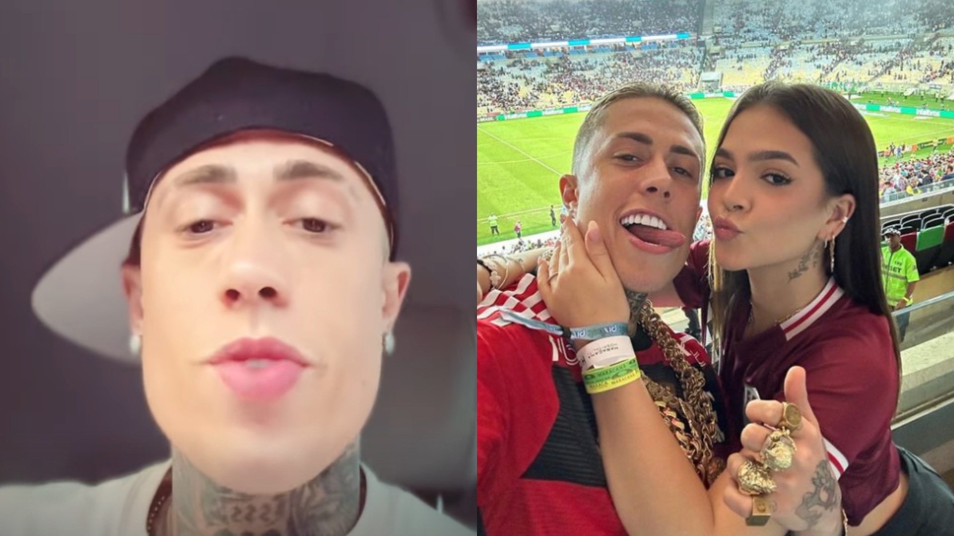 MC Daniel esclarece status de relacionamento após Mel Maia aparecer com pé misterioso