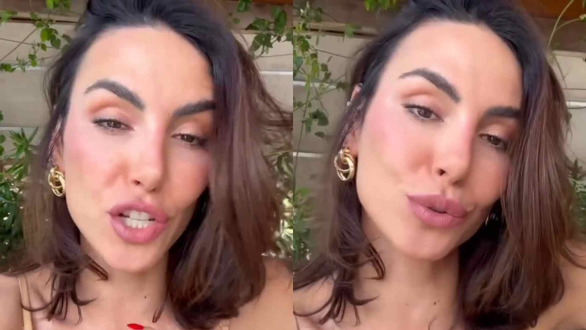 Mel Fronckowiak reflete sobre padrões de beleza e confessa: “Valorizando outras coisas”