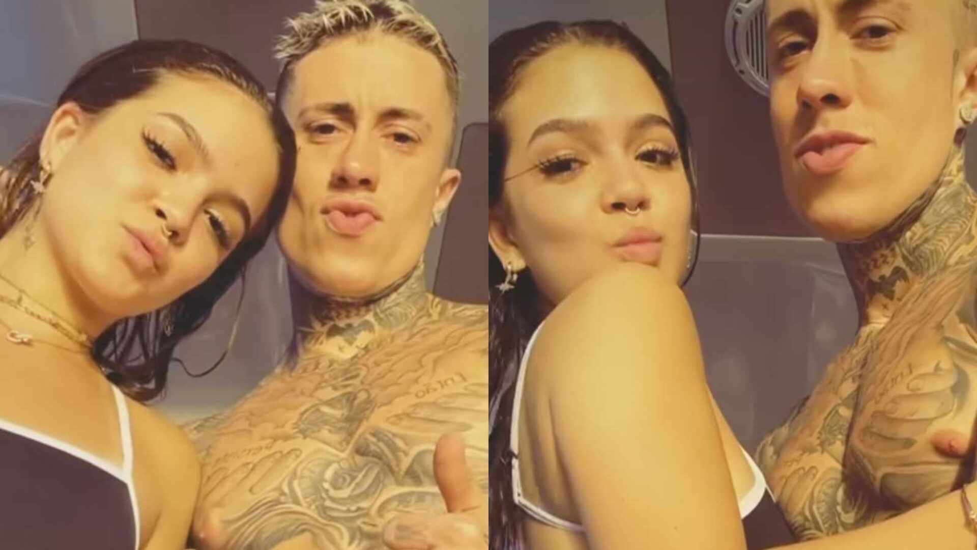 Em momento quente, MC Daniel deixa escapar mão boba em Mel Maia