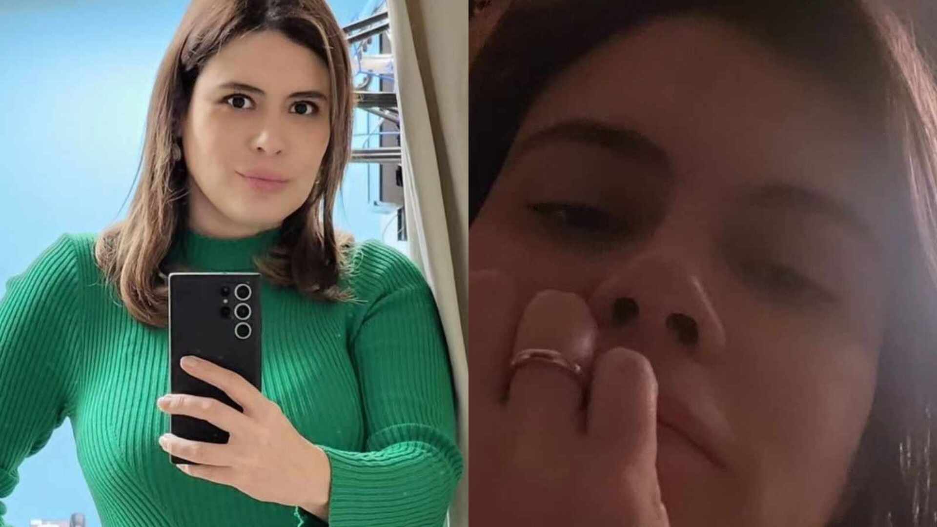 Michelle Loreto enfrenta problema no fim da gravidez: ”Toda noite”