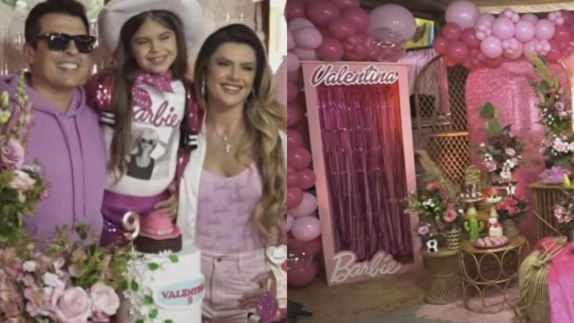 Mirella Santos mostra festão de 9 anos da filha, Valentina Muniz: ”Dia incrível”