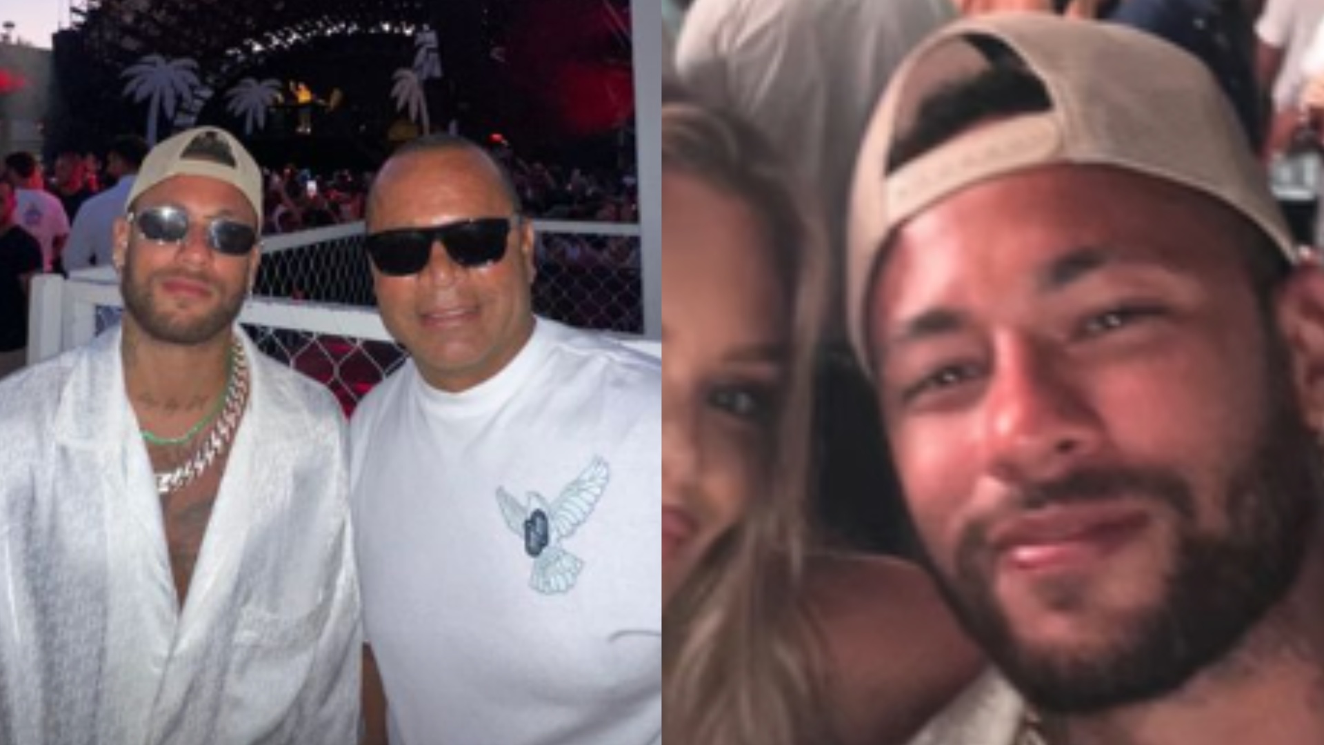 Neymar Jr. é alvo de críticas após curtir balada com o pai e modelos em Ibiza