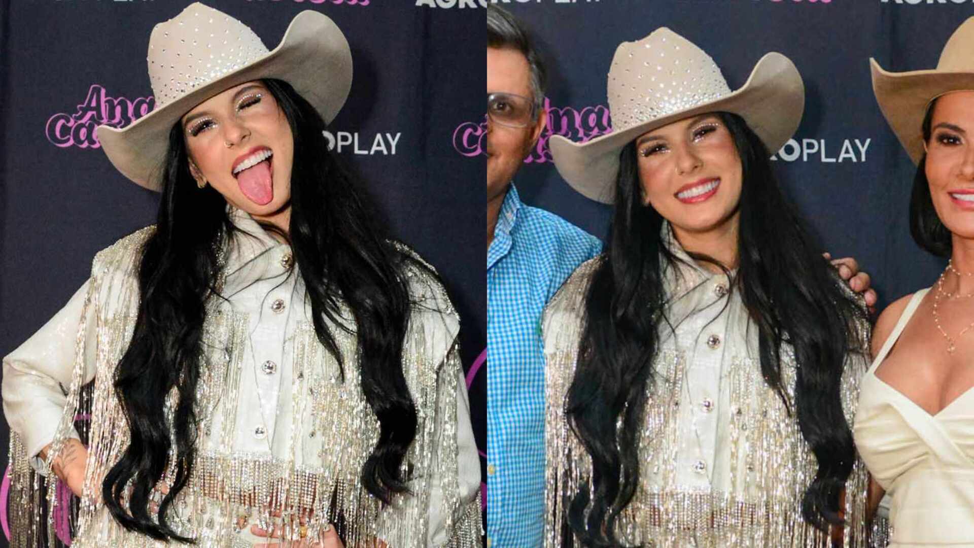 Pais de Ana Castela fazem rara aparição com a cantora
