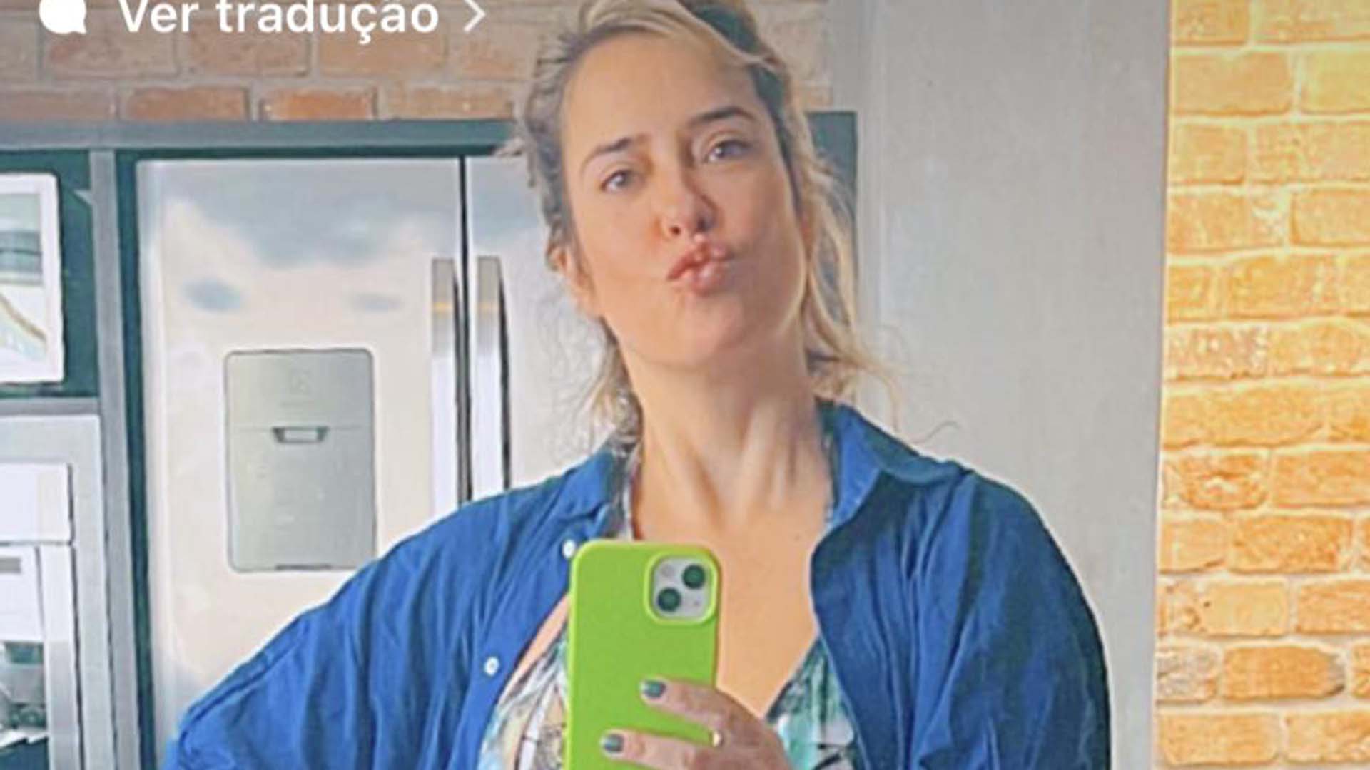 Boa forma de Paloma Duarte rouba a cena em foto dela antes de renovar o bronzeado