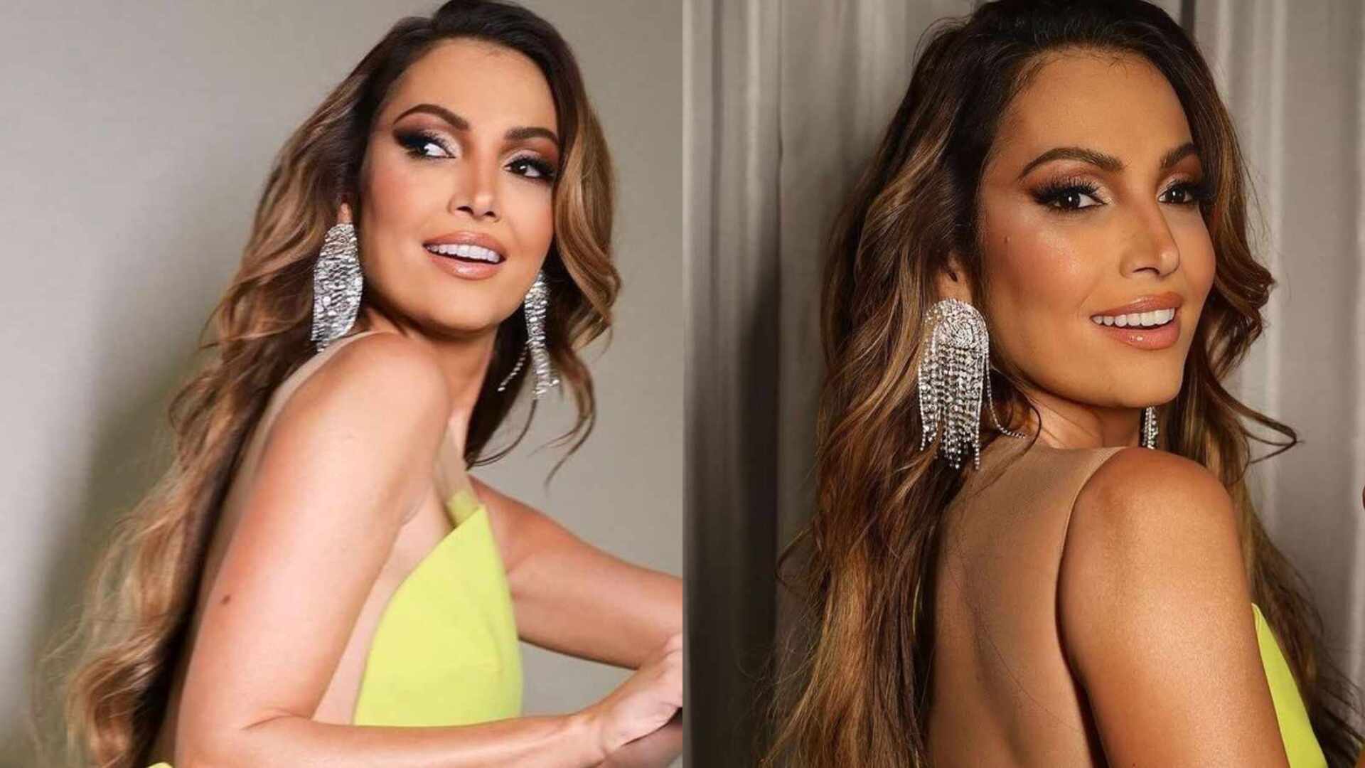 Patrícia Poeta causa ao se exibir em vestido com transparência: ”Maravilhosa”