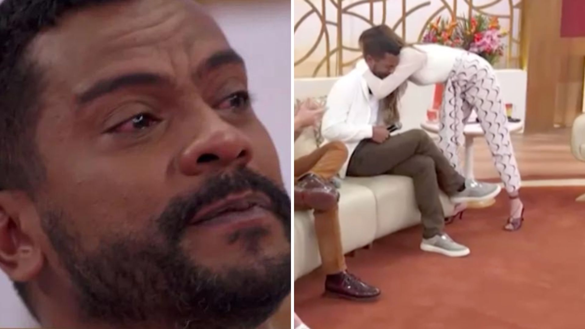 Aos prantos, Samuel de Assis é consolado por Patrícia Poeta: “Nunca disse não”