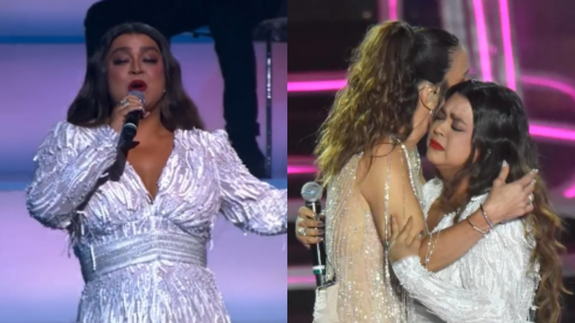 Preta Gil chora ao cantar Gal Costa e é consolada por Ivete Sangalo