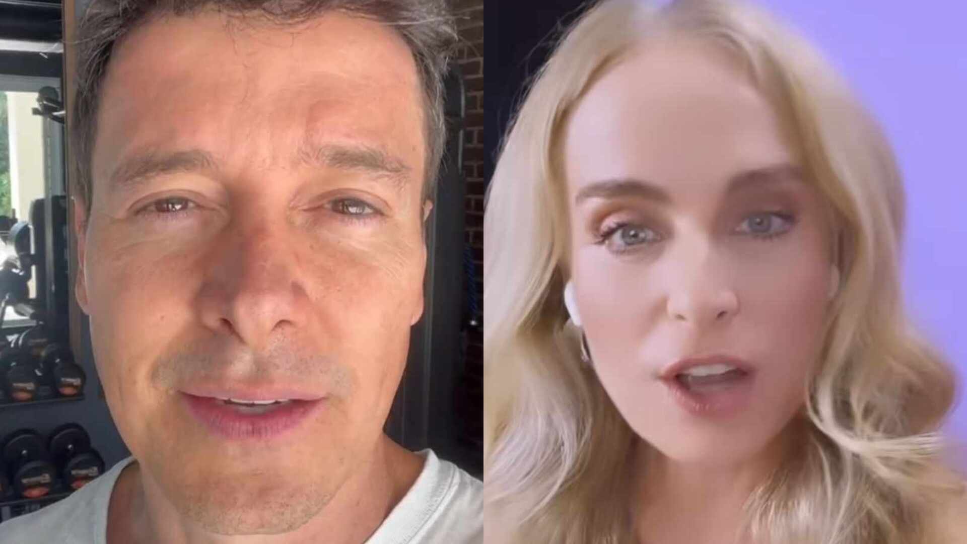 Rodrigo Faro esclarece ‘puxada de tapete’ de Angélica: ”Jamais”