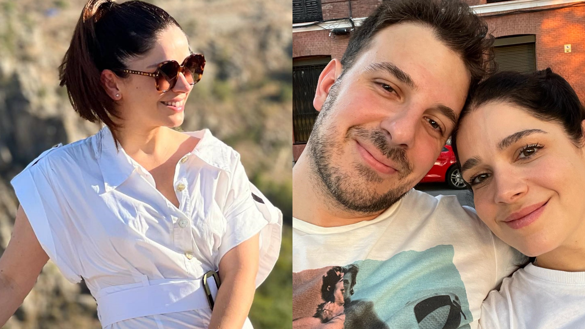 Sem os filhos, Sabrina Petraglia curte viagem romântica com o marido